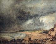 John Constable Weymouth Bay oil painting artist